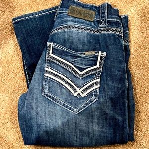 Buckle "Black" Mens size 30 waist blue jeans